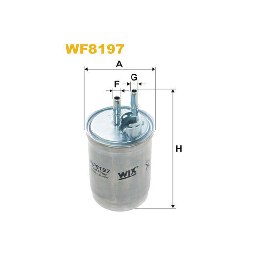 WF8197 - Kütusefilter 