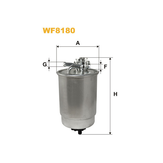 WF8180 - Fuel filter 