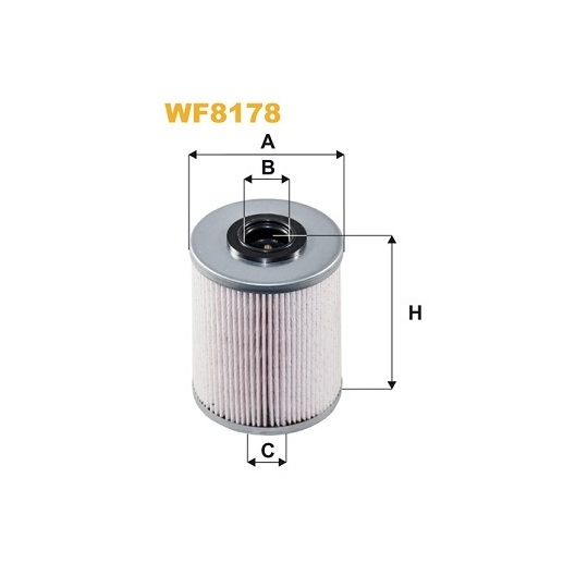 WF8178 - Kütusefilter 