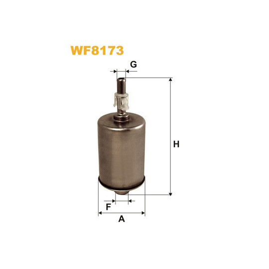 WF8173 - Polttoainesuodatin 