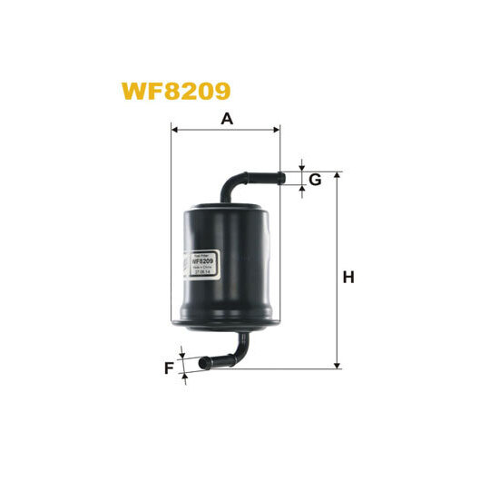 WF8209 - Fuel filter 