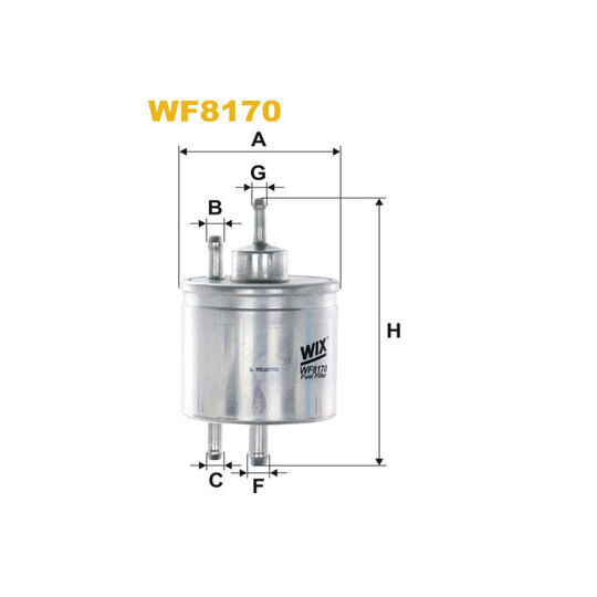 WF8170 - Polttoainesuodatin 