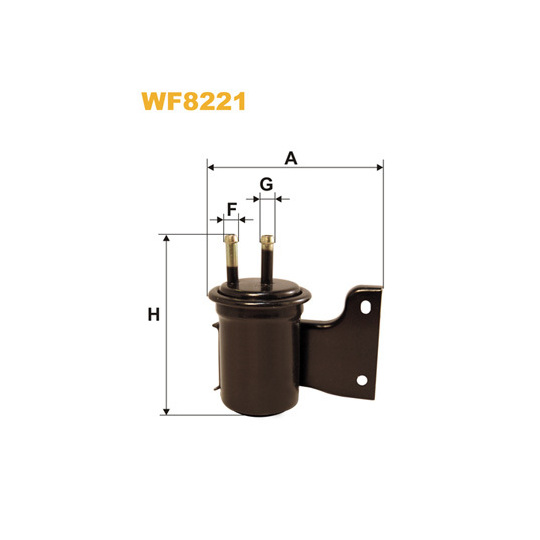 WF8221 - Kütusefilter 