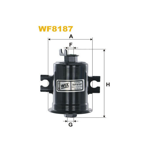 WF8187 - Polttoainesuodatin 