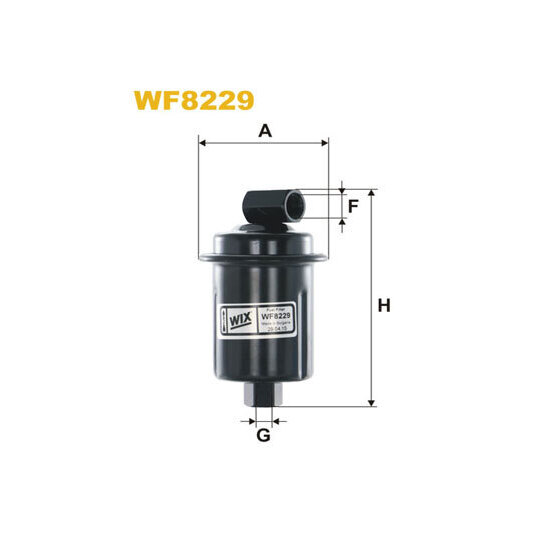 WF8229 - Polttoainesuodatin 