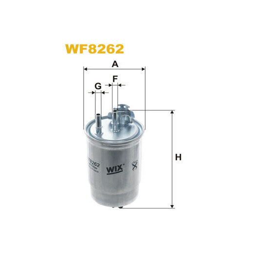 WF8262 - Fuel filter 