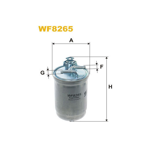 WF8265 - Polttoainesuodatin 