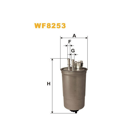 WF8253 - Polttoainesuodatin 