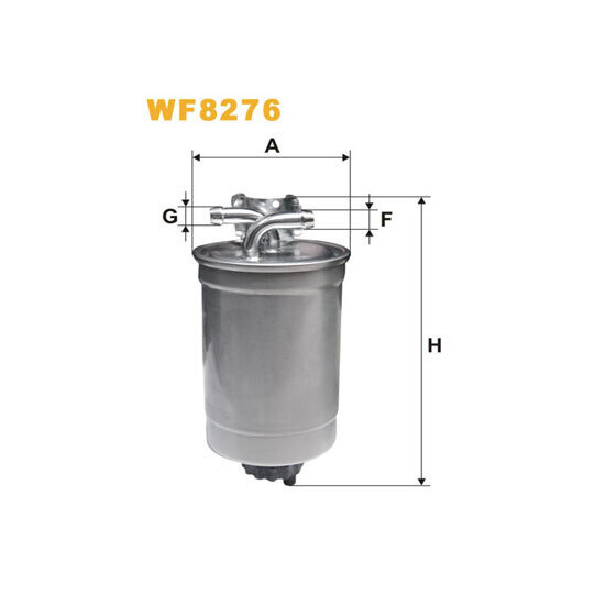 WF8276 - Polttoainesuodatin 