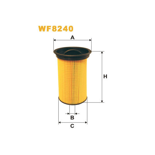 WF8240 - Polttoainesuodatin 