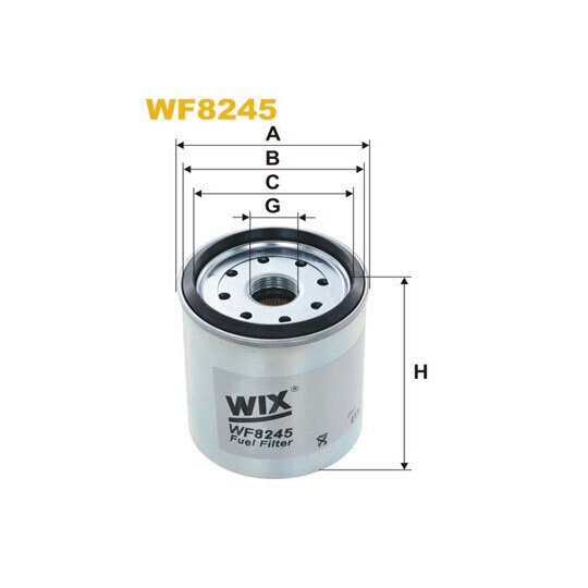 WF8245 - Kütusefilter 