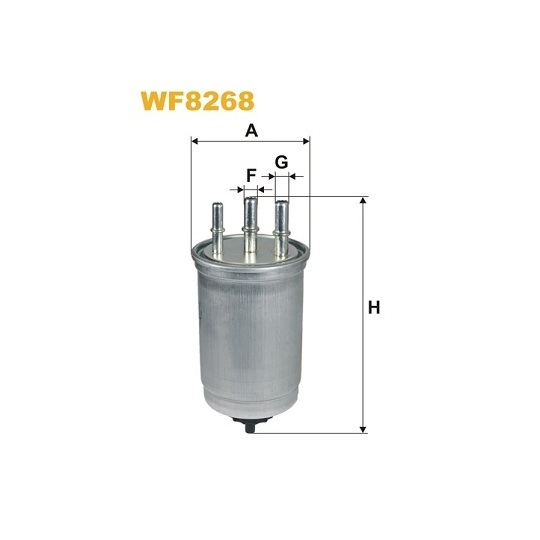 WF8268 - Fuel filter 