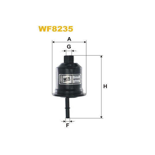 WF8235 - Polttoainesuodatin 