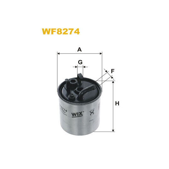 WF8274 - Polttoainesuodatin 