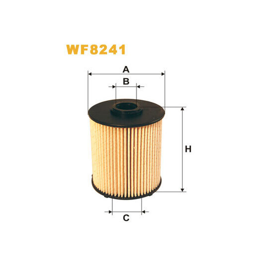 WF8241 - Polttoainesuodatin 