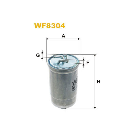 WF8304 - Polttoainesuodatin 
