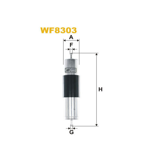 WF8303 - Polttoainesuodatin 