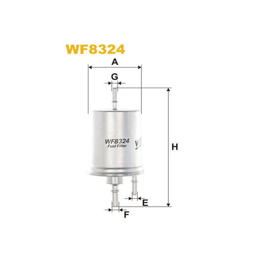 WF8324 - Kütusefilter 