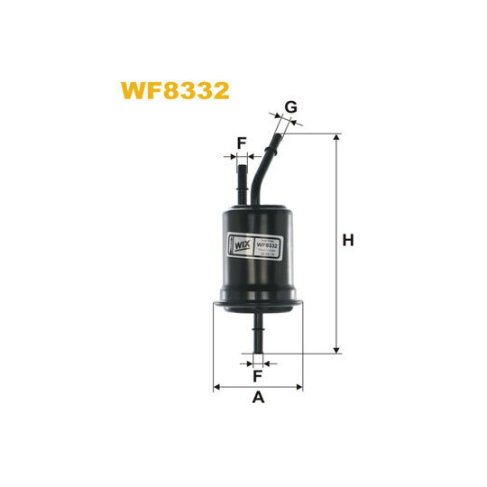 WF8332 - Polttoainesuodatin 