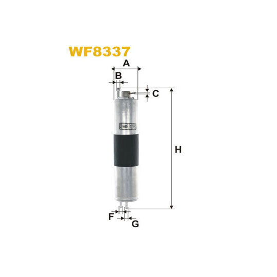 WF8337 - Polttoainesuodatin 