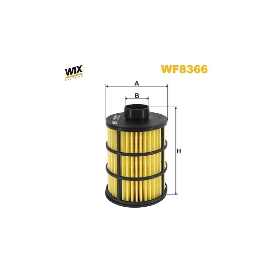 WF8366 - Polttoainesuodatin 
