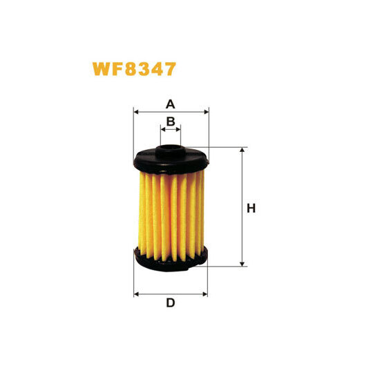 WF8347 - Fuel filter 