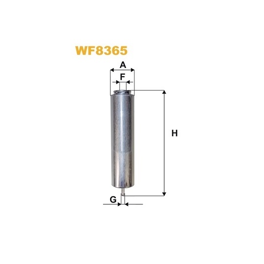 WF8365 - Fuel filter 
