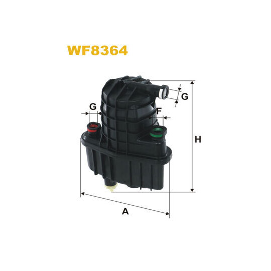 WF8364 - Kütusefilter 