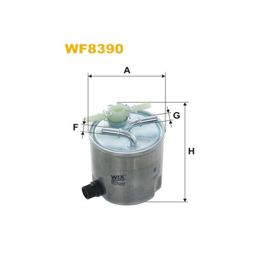 WF8390 - Kütusefilter 