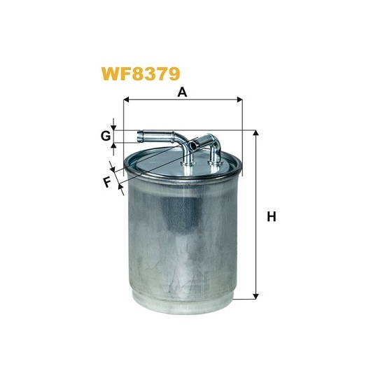 WF8379 - Bränslefilter 