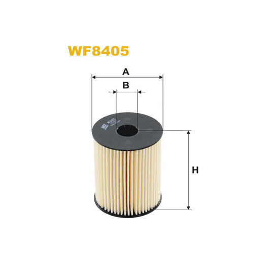 WF8405 - Bränslefilter 
