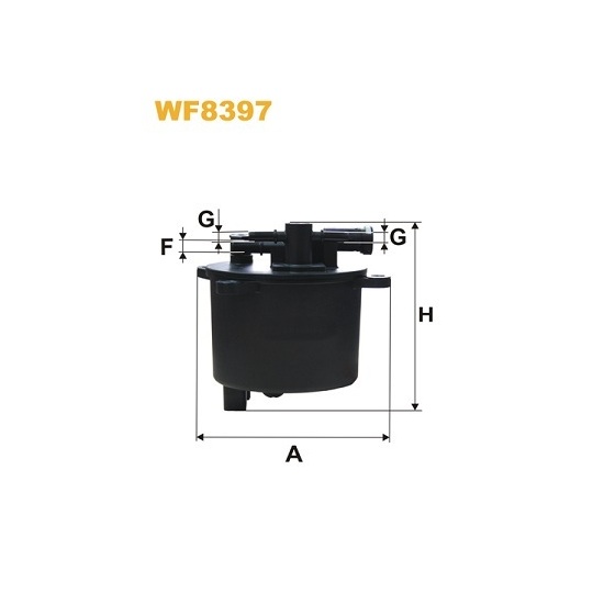 WF8397 - Kütusefilter 