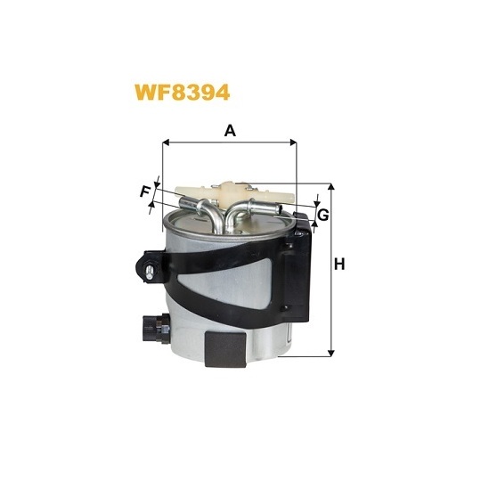 WF8394 - Bränslefilter 