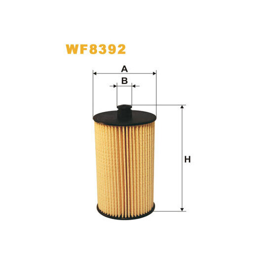 WF8392 - Polttoainesuodatin 