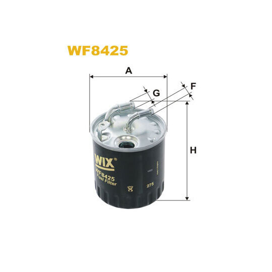 WF8425 - Fuel filter 