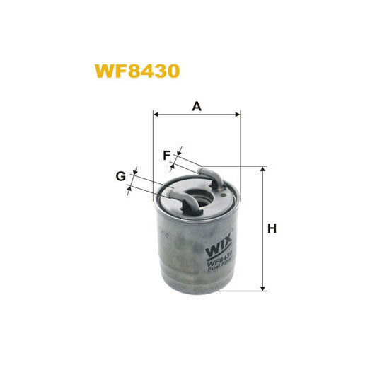 WF8430 - Kütusefilter 