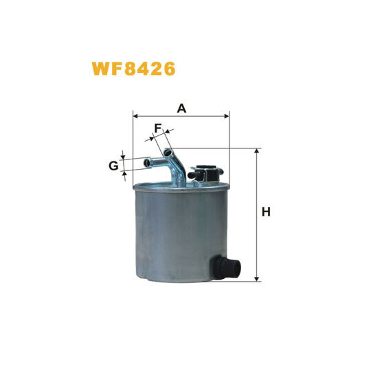 WF8426 - Fuel filter 