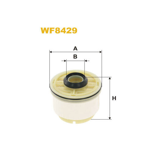 WF8429 - Polttoainesuodatin 