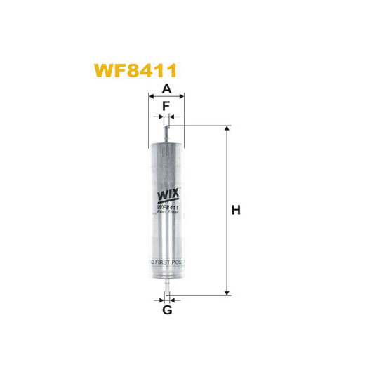 WF8411 - Polttoainesuodatin 