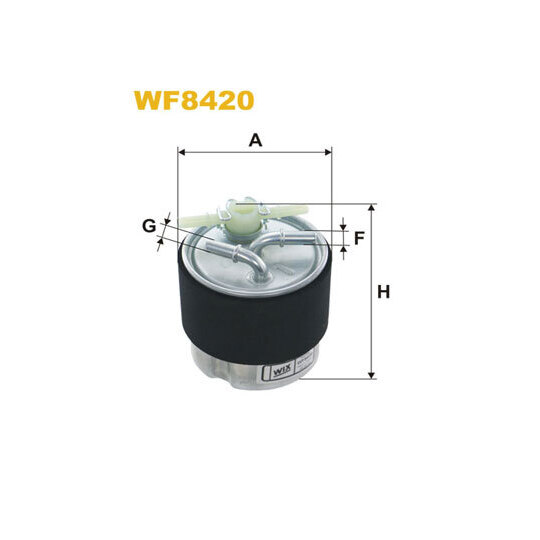 WF8420 - Polttoainesuodatin 