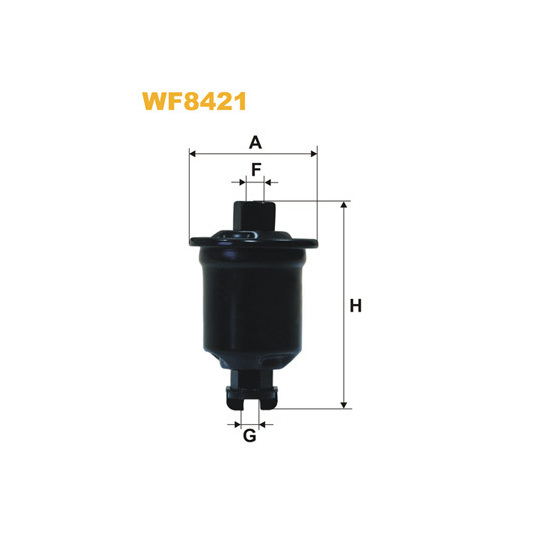 WF8421 - Polttoainesuodatin 