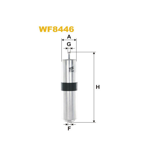 WF8446 - Polttoainesuodatin 