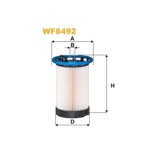 WF8492 - Kütusefilter 