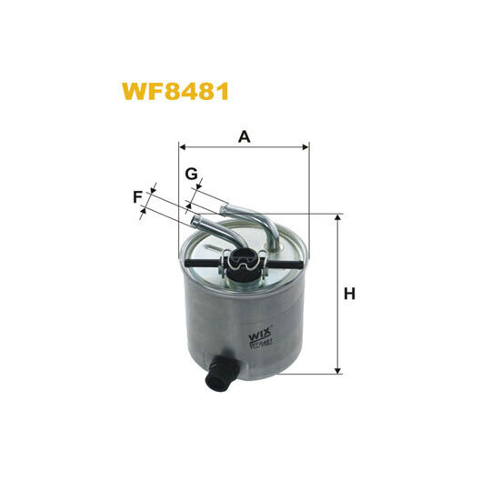 WF8481 - Bränslefilter 