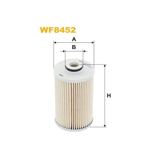 WF8452 - Polttoainesuodatin 