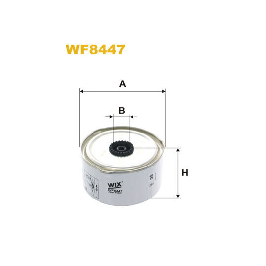 WF8447 - Polttoainesuodatin 