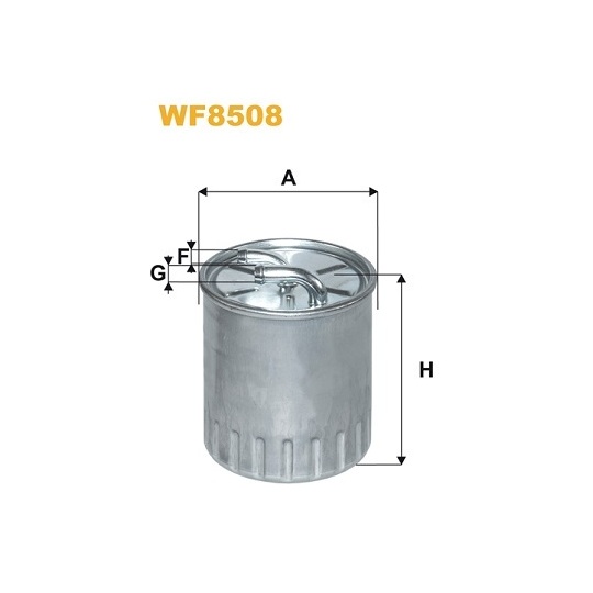 WF8508 - Kütusefilter 
