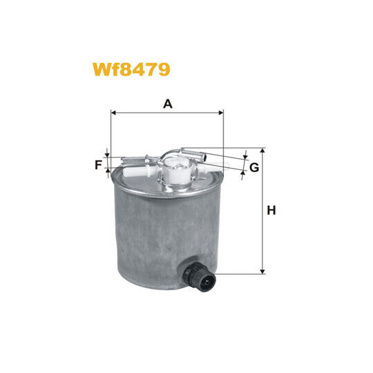 WF8479 - Kütusefilter 