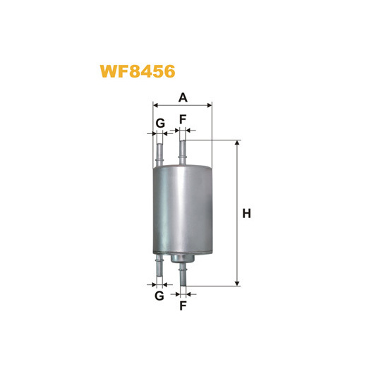 WF8456 - Polttoainesuodatin 
