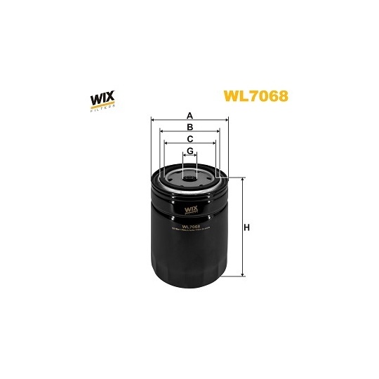 WL7068 - Oil filter 